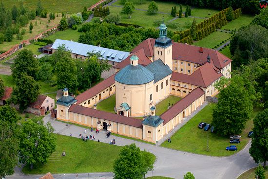 Klasztor w Stoczku Warminskim. EU, PL, Warm - Maz, LOTNICZE.